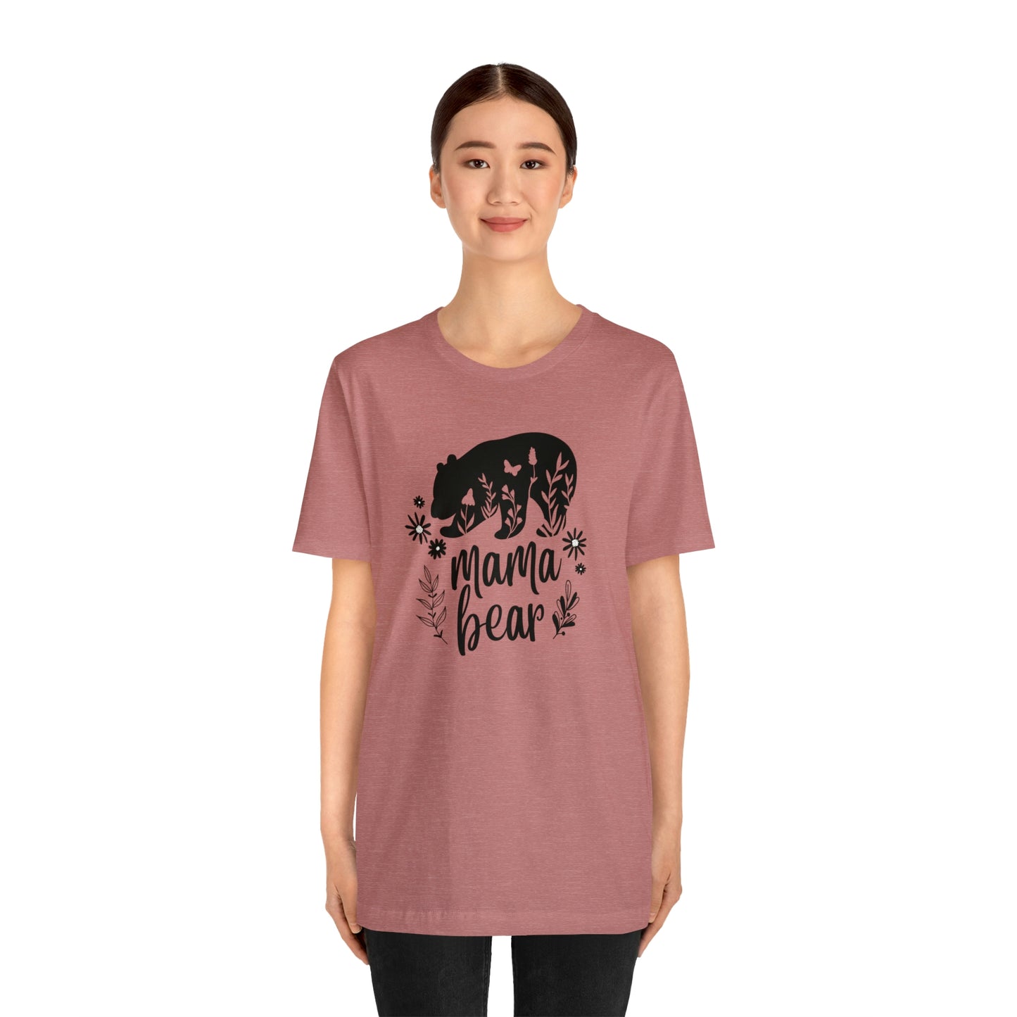 Mama Bear Jersey Short Sleeve Tee