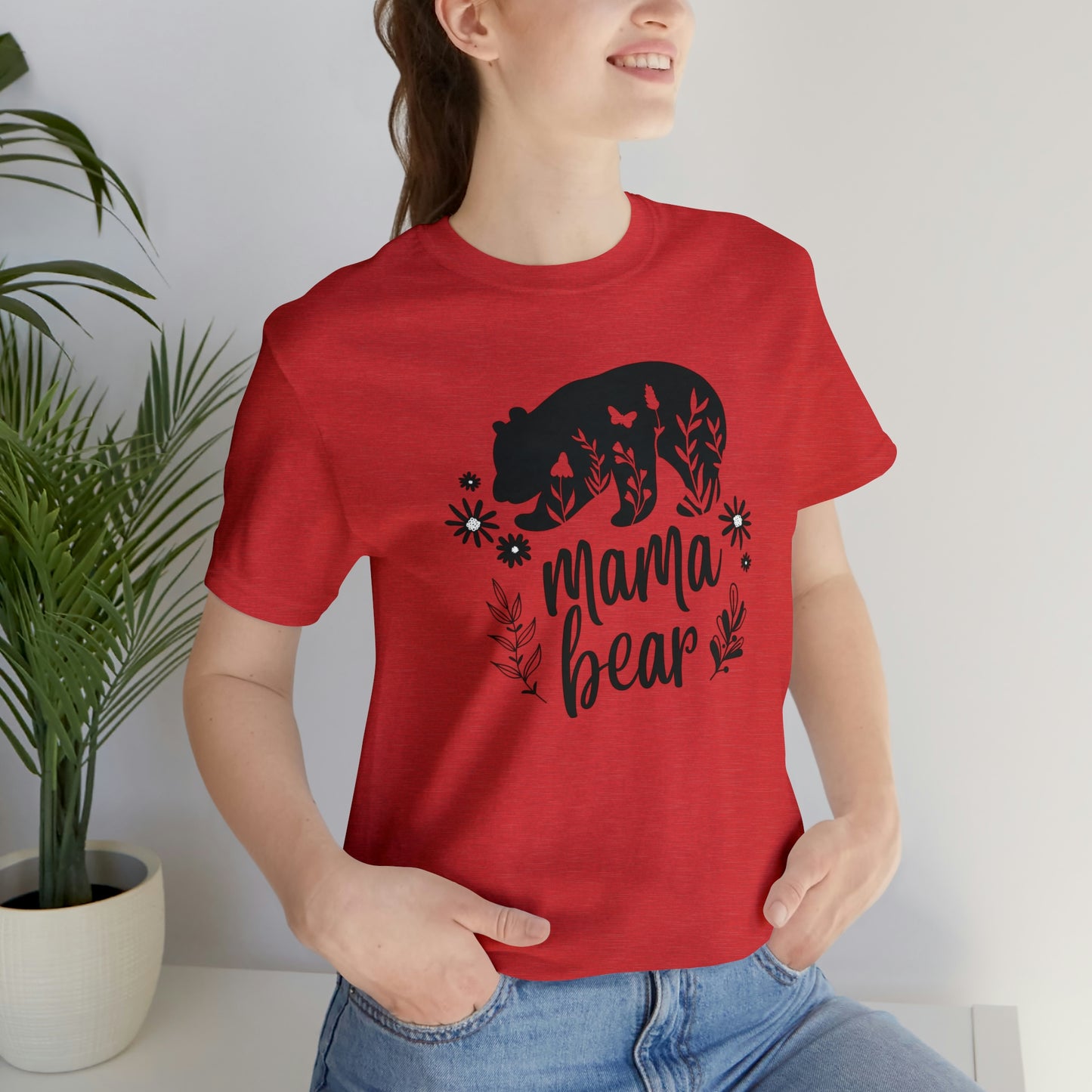 Mama Bear Jersey Short Sleeve Tee