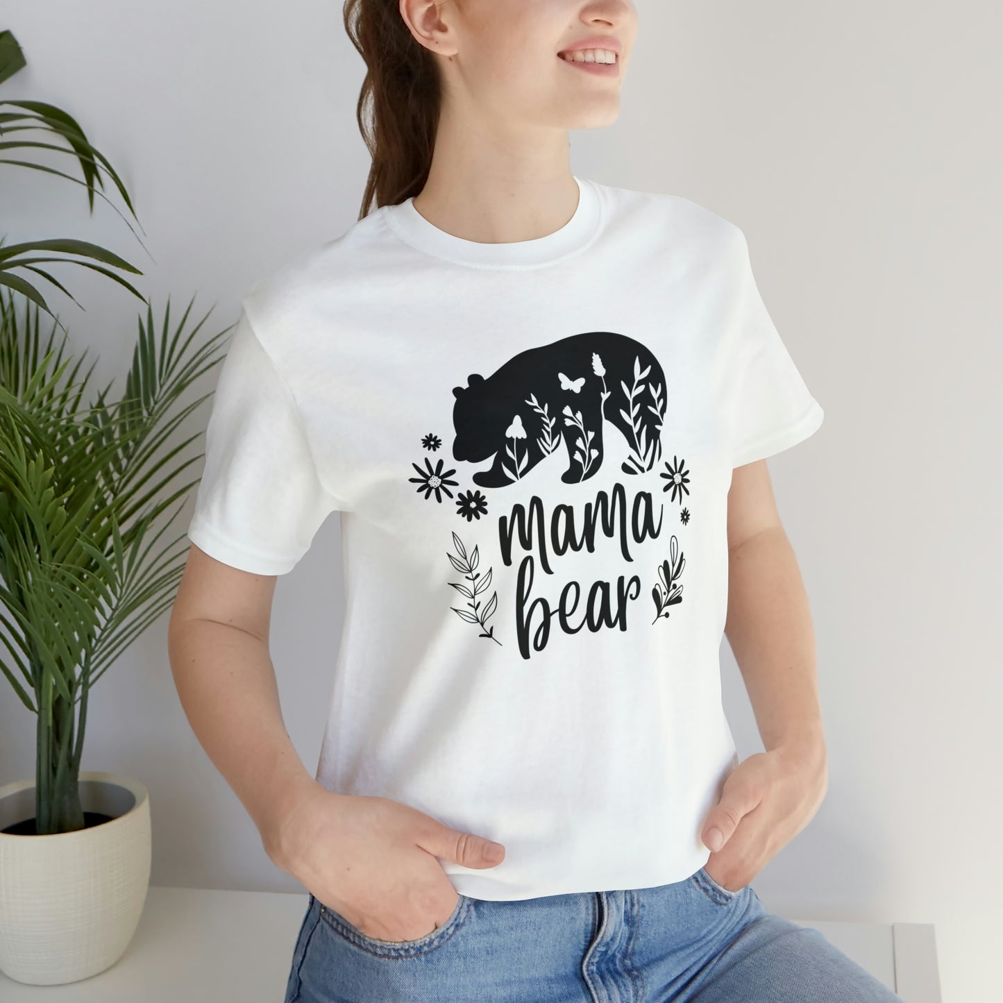 Mama Bear Jersey Short Sleeve Tee