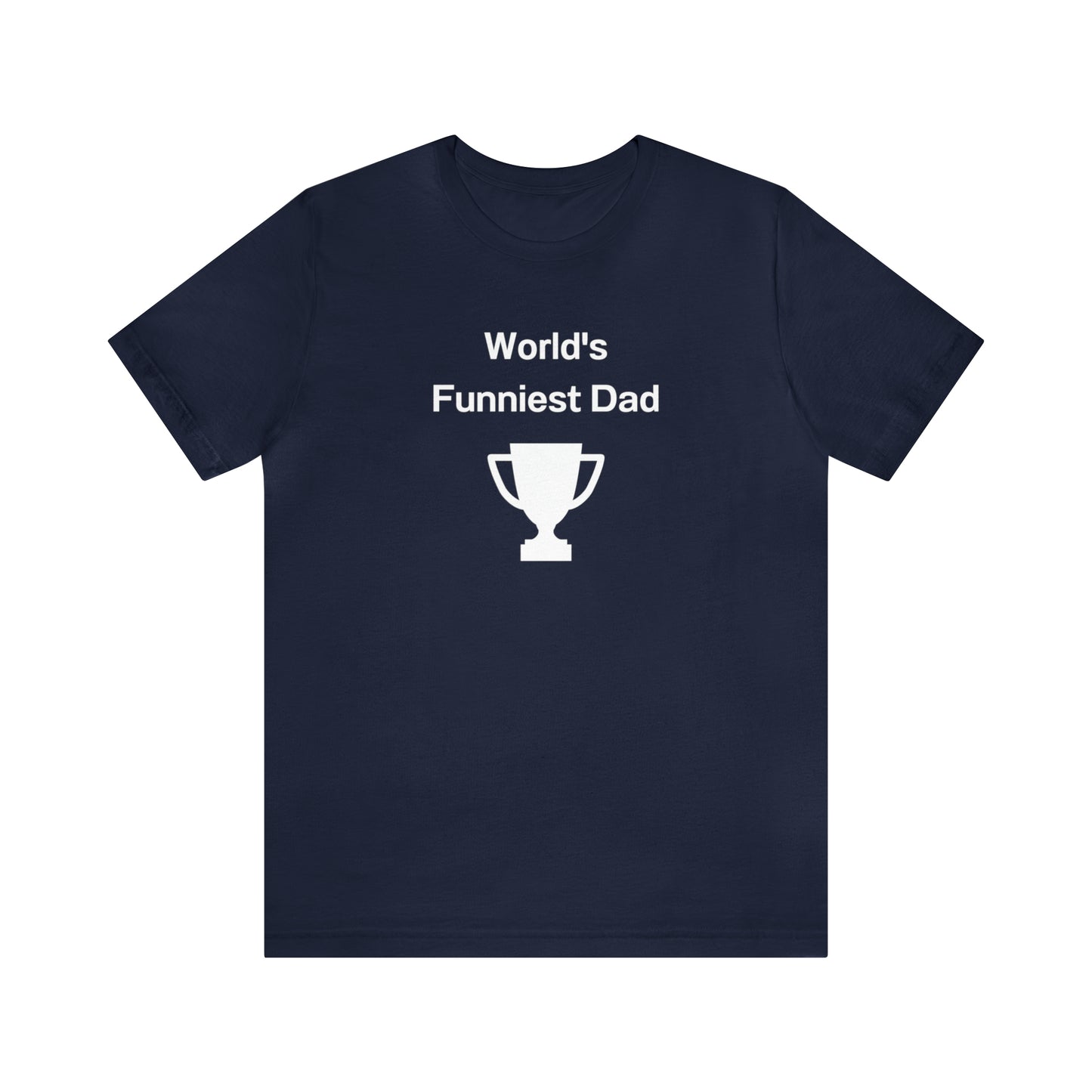 World's Funniest Dad Jersey Short Sleeve Tee