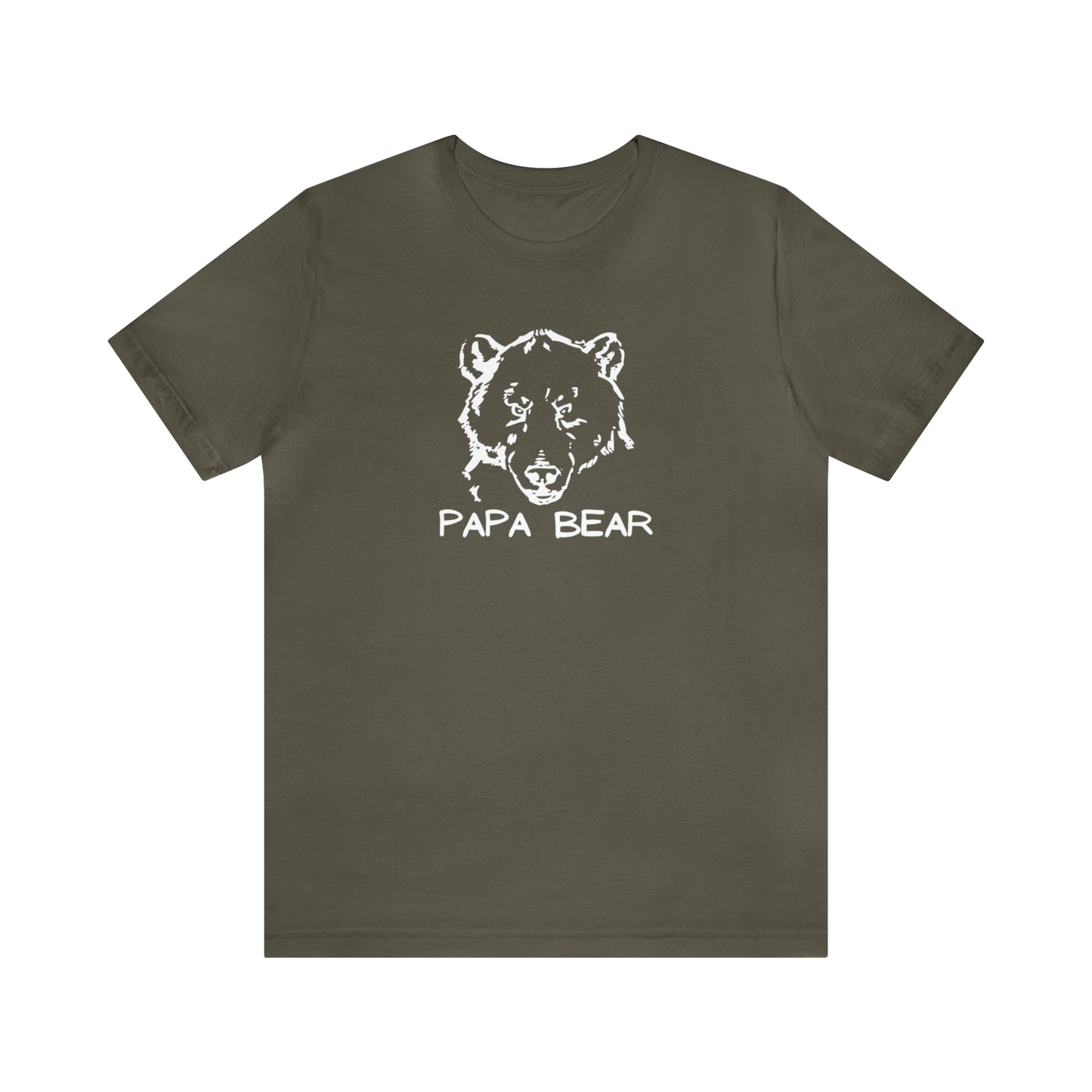 Papa Bear Jersey Short Sleeve Tee