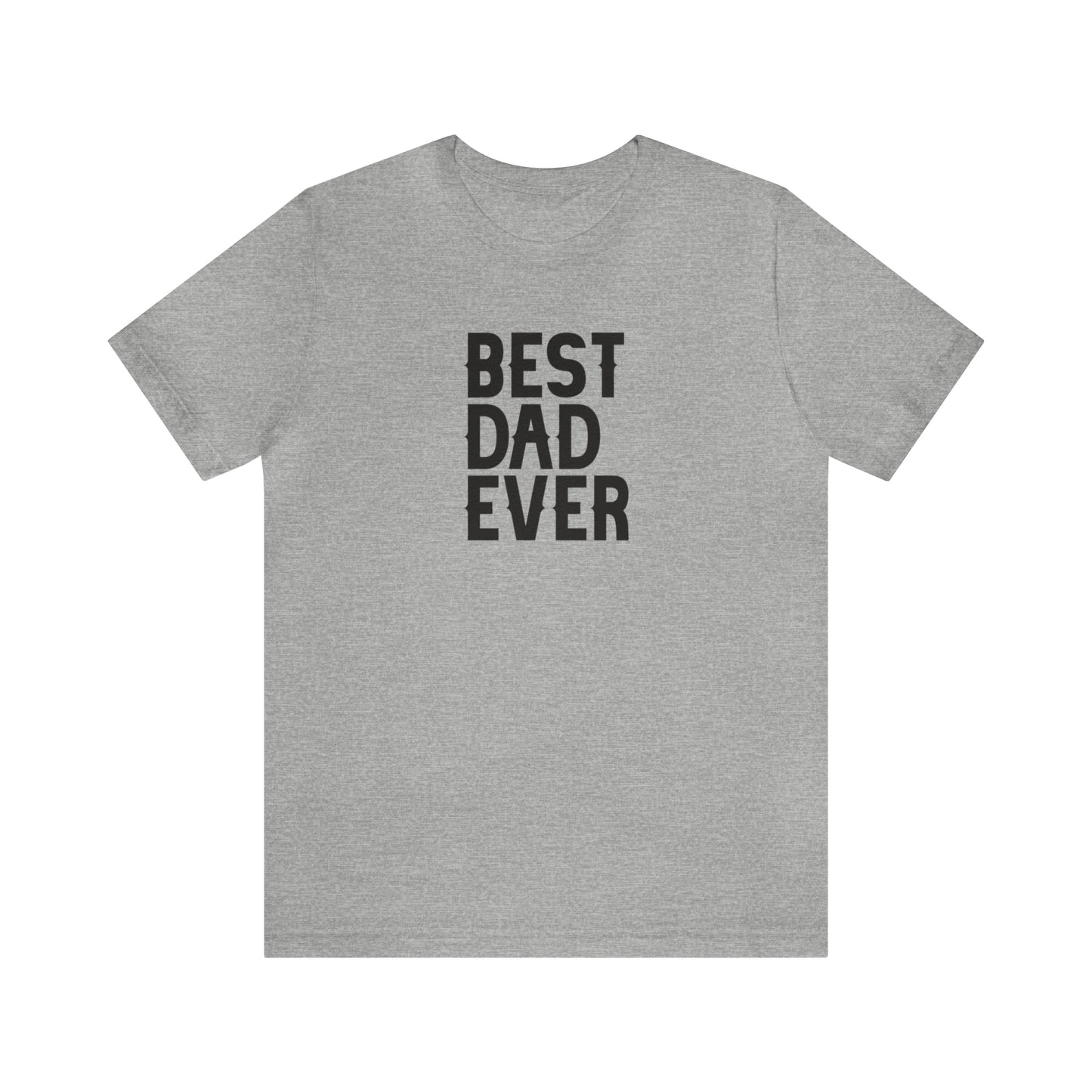 Best Dad Ever Jersey Short Sleeve Tee