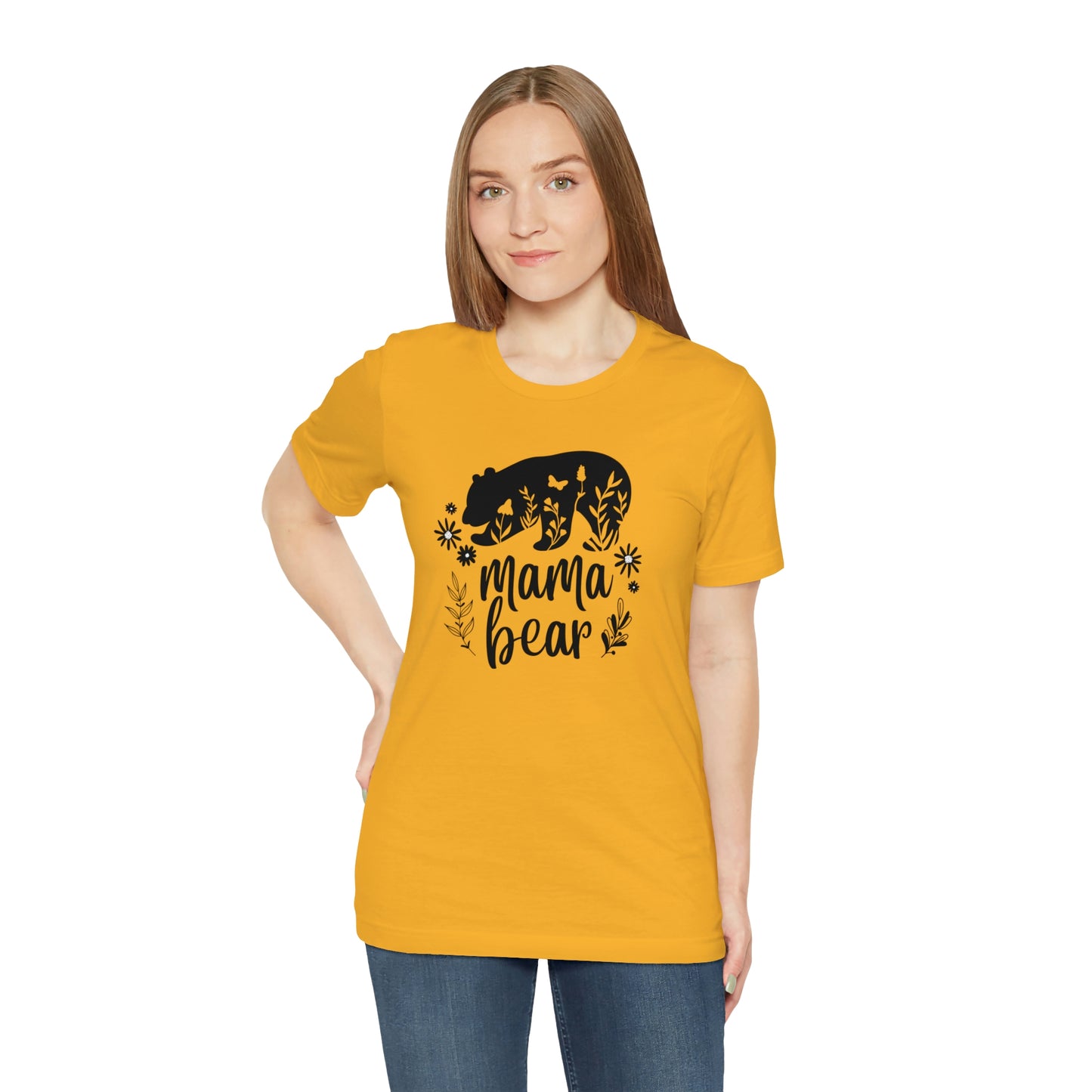 Mama Bear Jersey Short Sleeve Tee