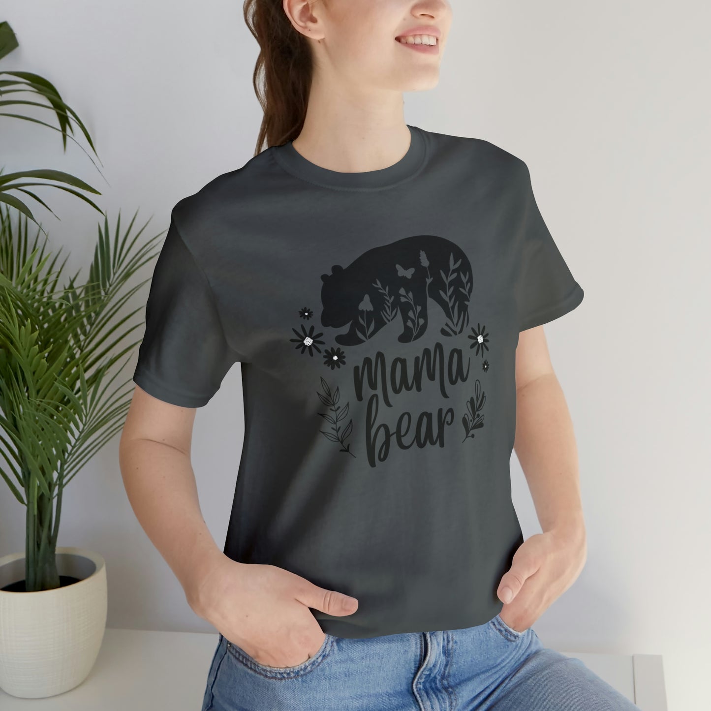 Mama Bear Jersey Short Sleeve Tee