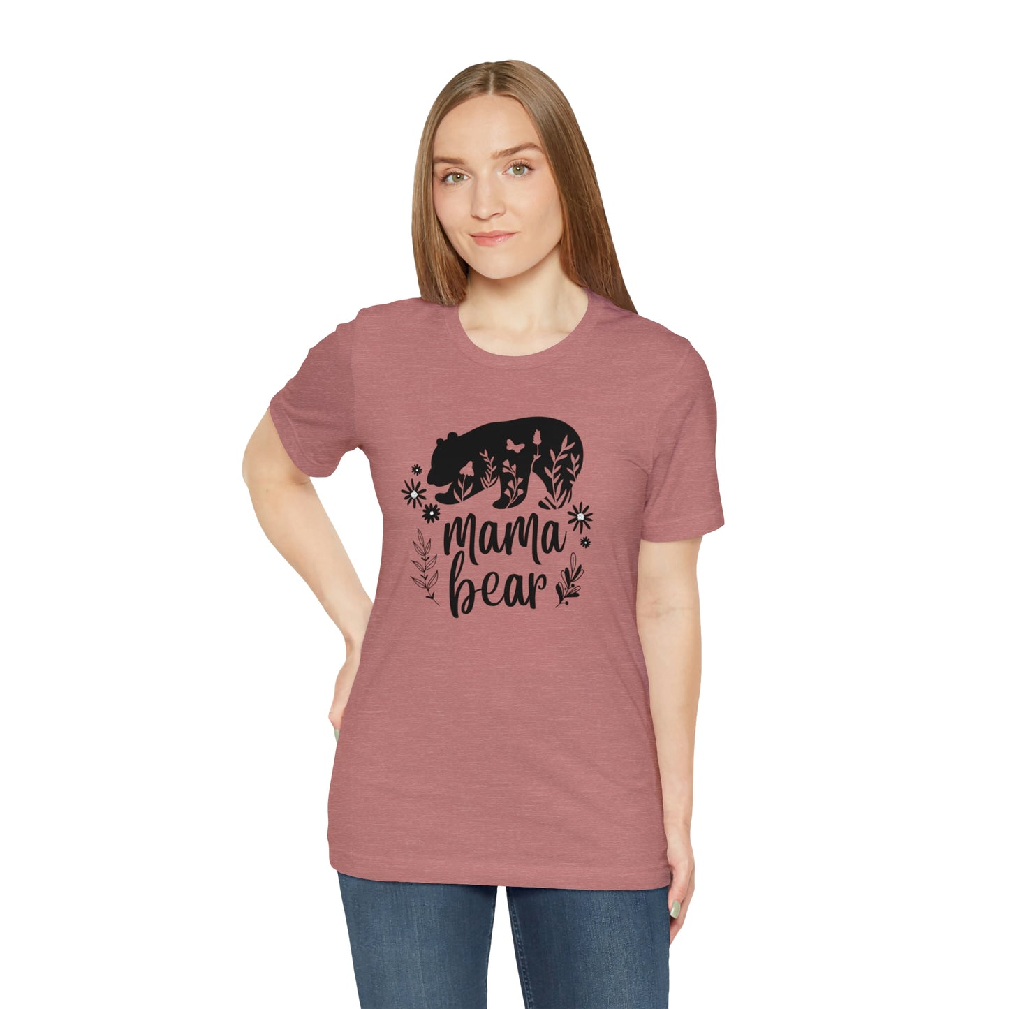 Mama Bear Jersey Short Sleeve Tee