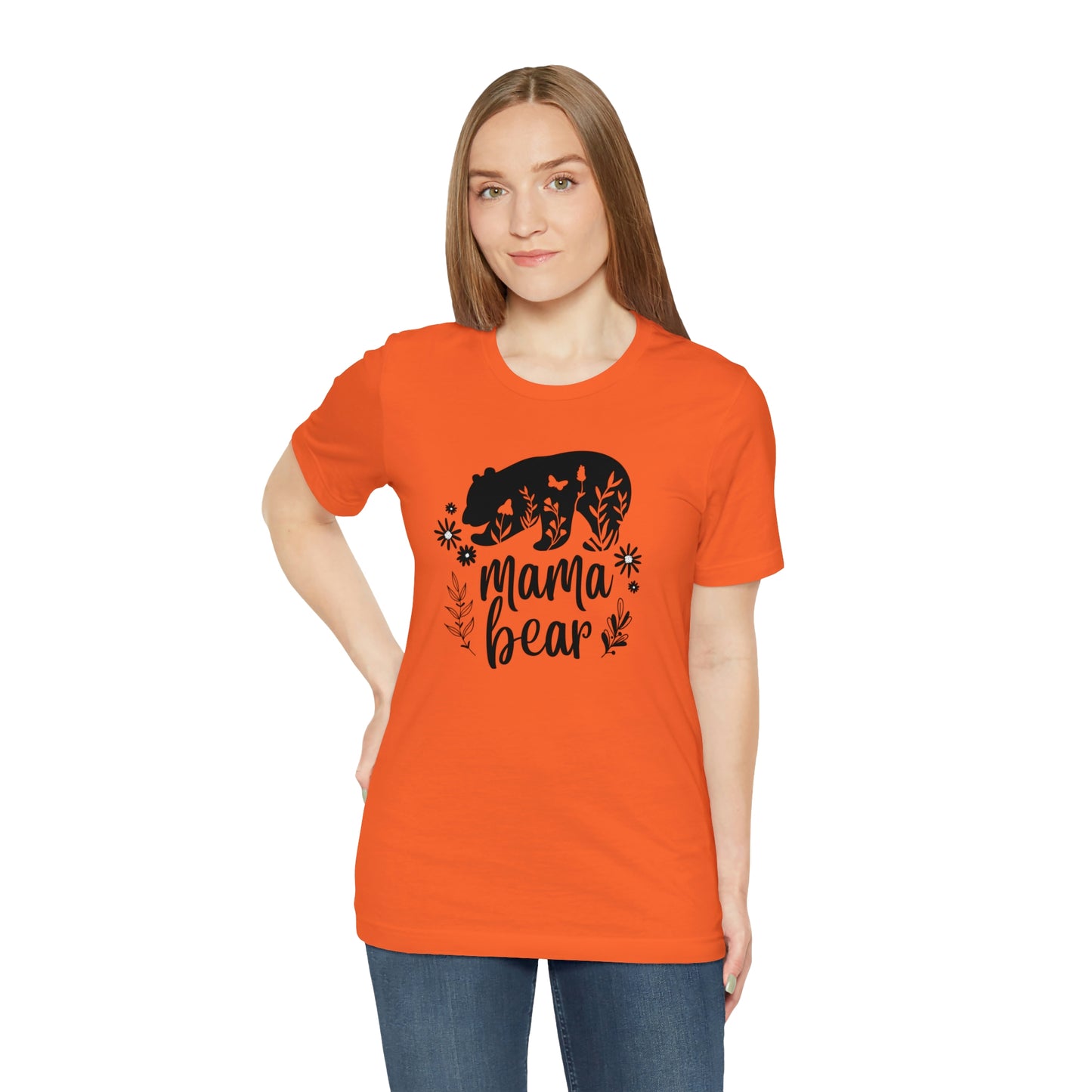 Mama Bear Jersey Short Sleeve Tee