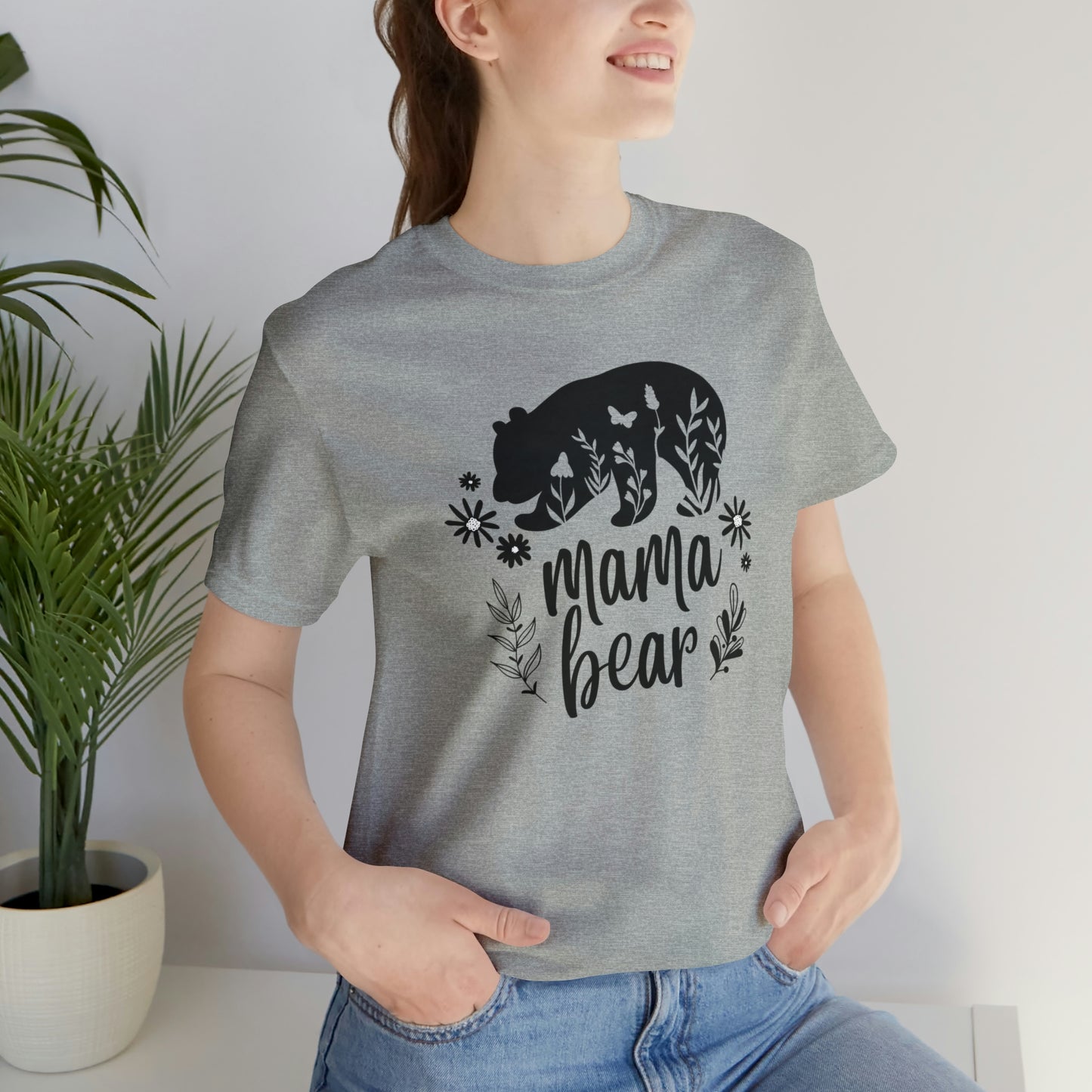 Mama Bear Jersey Short Sleeve Tee