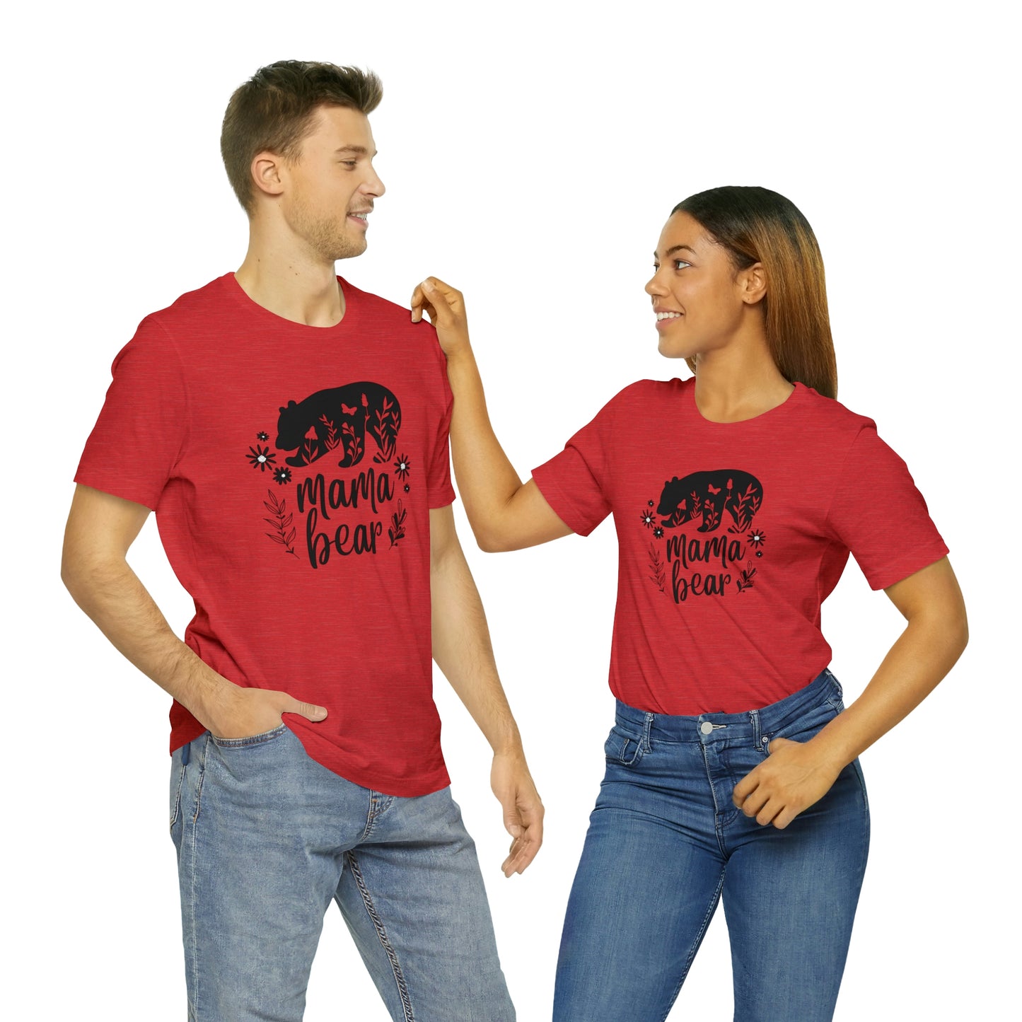 Mama Bear Jersey Short Sleeve Tee