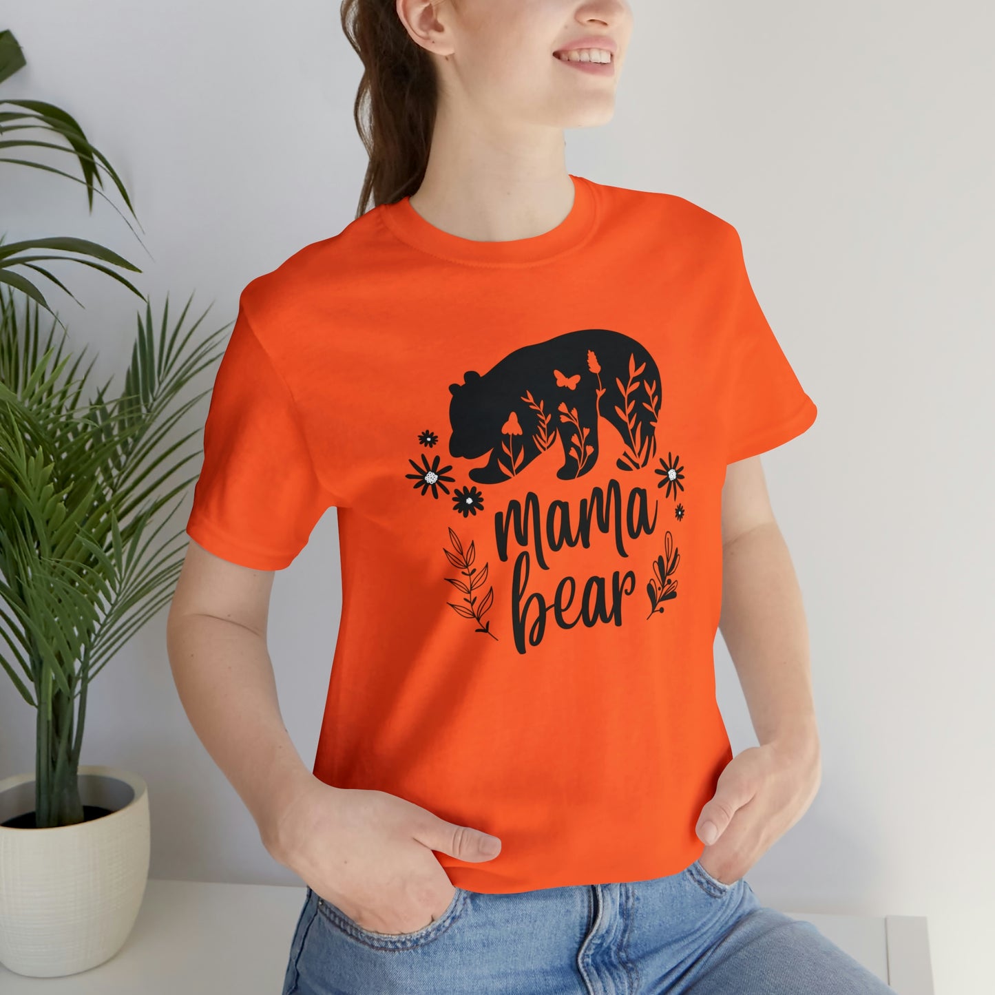 Mama Bear Jersey Short Sleeve Tee