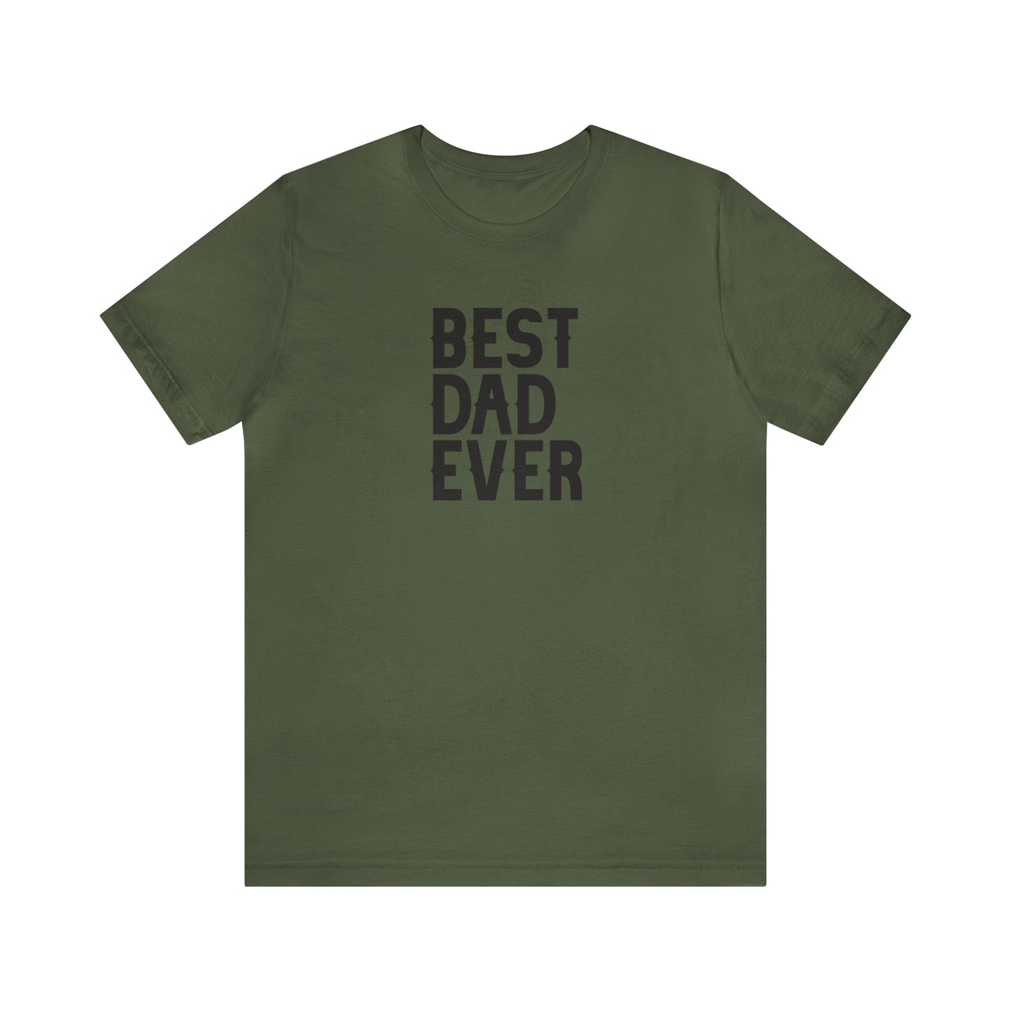 Best Dad Ever Jersey Short Sleeve Tee