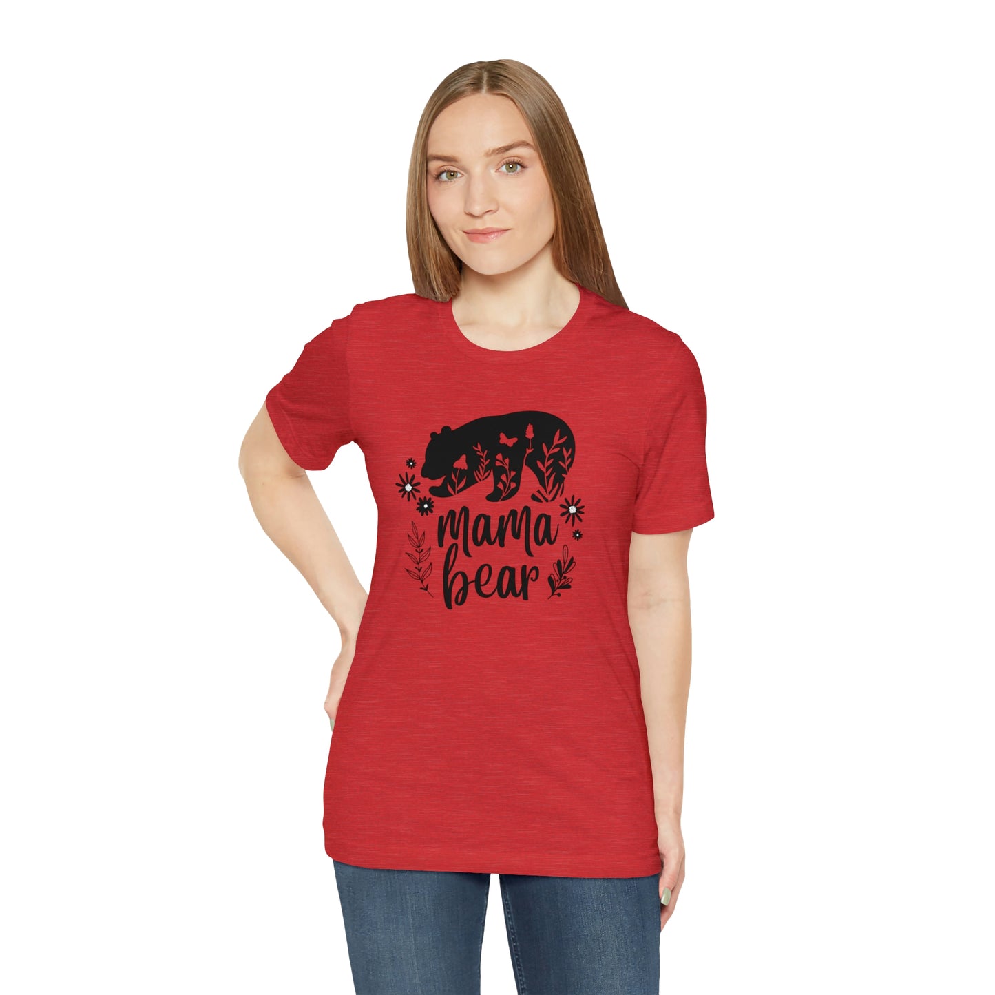 Mama Bear Jersey Short Sleeve Tee