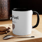Dad Fuel Accent Coffee Mug, 11oz