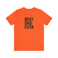 Best Dad Ever Jersey Short Sleeve Tee