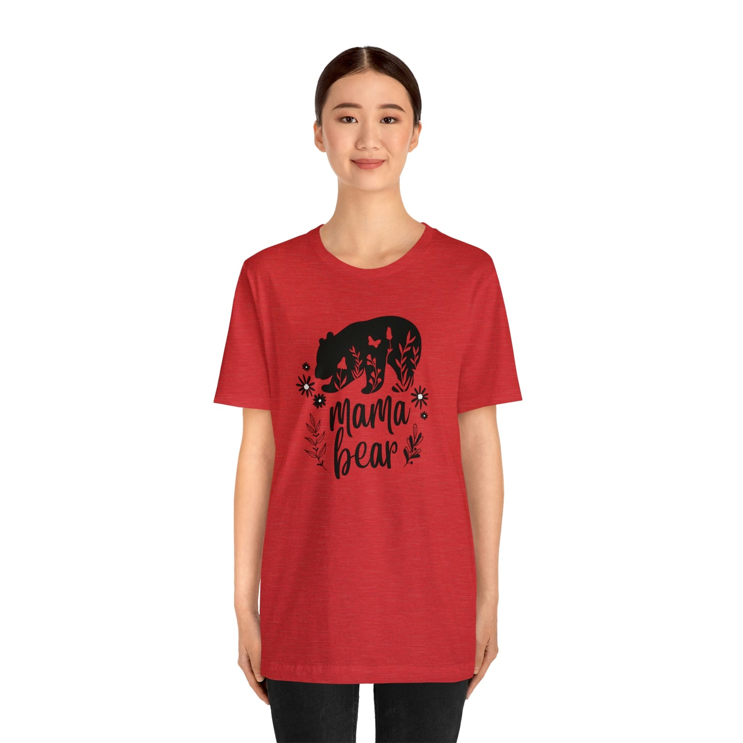 Mama Bear Jersey Short Sleeve Tee