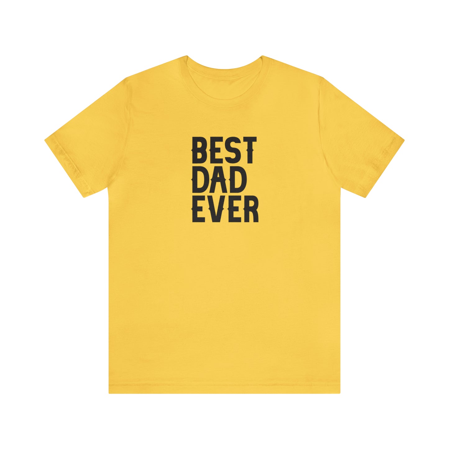 Best Dad Ever Jersey Short Sleeve Tee